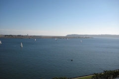 Bay from hotel balcony