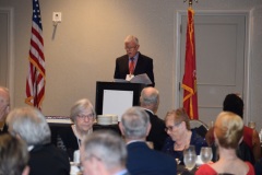 Steve Benckenstein addresses attendees