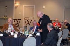 John Winter, Richard Baldwin, Fr. Tim Gahan, John Long