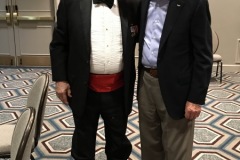 Chuck Johnson and Gerry Lear [Photo: Jean Johnson]