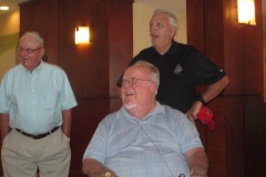 Wimpy Wimmler, Leo Farrell, Soupy Campbell at Phrog retirement